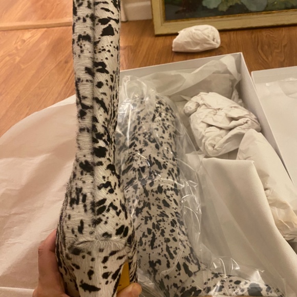 Maryam Nassir Zadeh Gazelle Pony Kline Boot SZ 37 - Picture 4 of 12